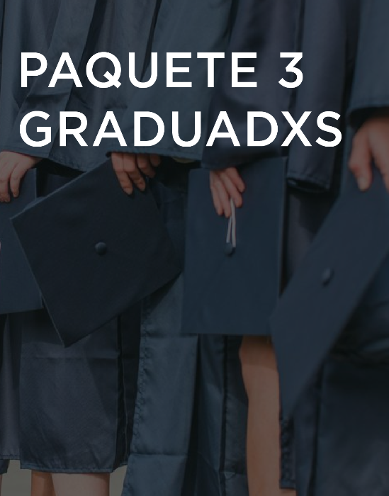 Paquete 3 Graduadxs