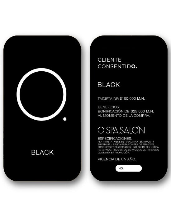 Cliente Consentido-Black