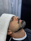 Beard gray camouflage