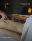 Masaje Piedras Calientes - Menú Horas Wellness (Precio especial lunes y martes de 9:00 am a 4:00 pm)